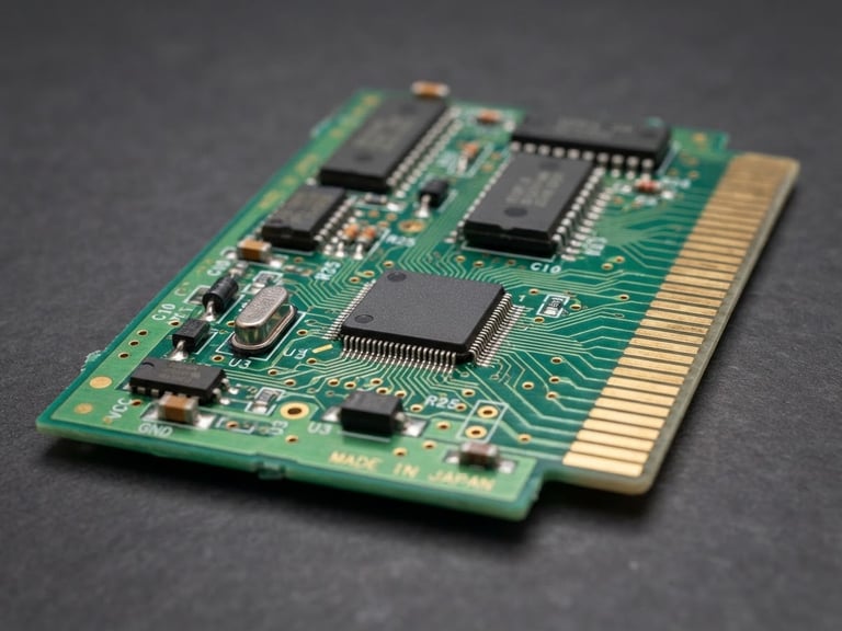 Retro cartridge PCB