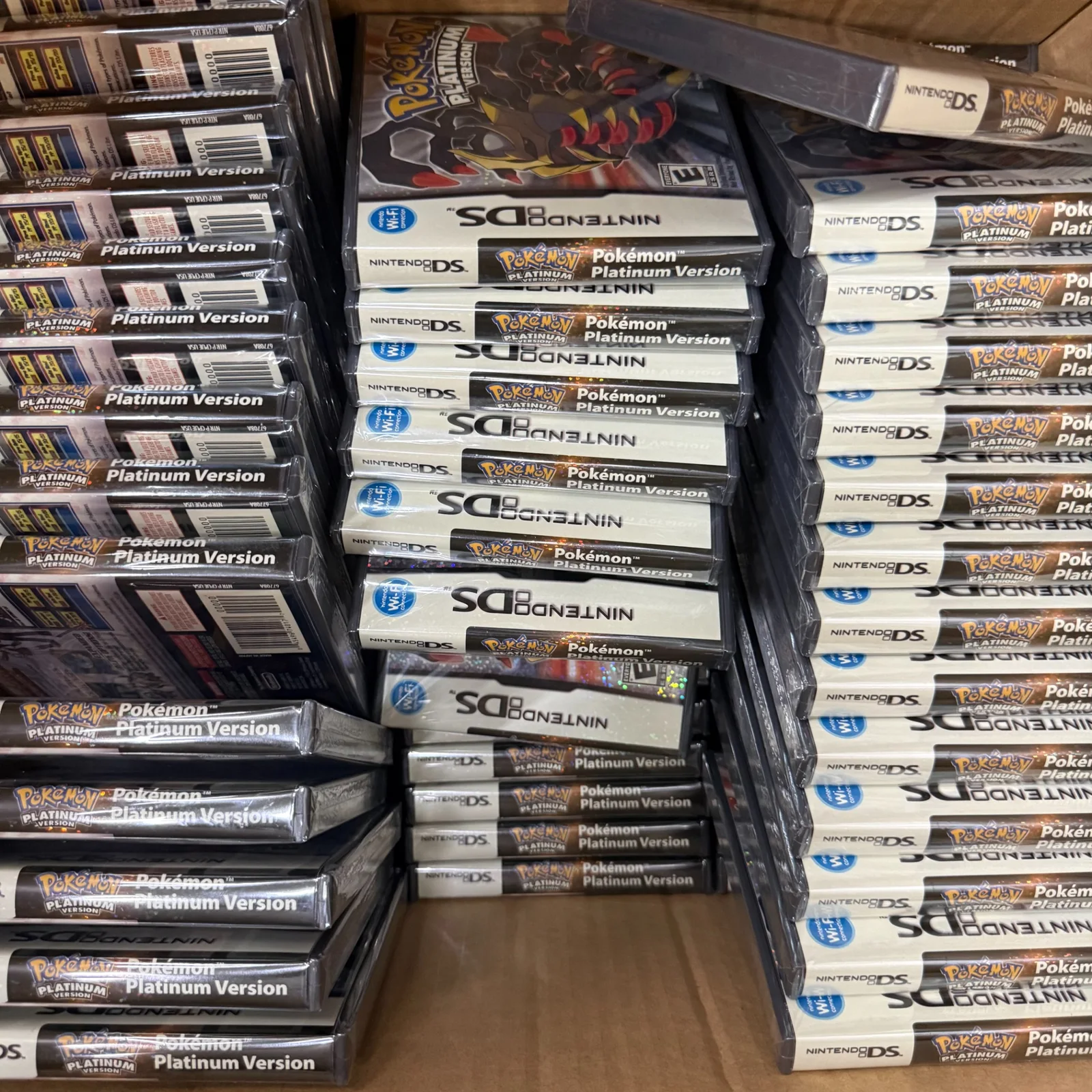 Batch of packaged retro game products